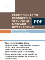 El Marketing-Mix Internacional: La Promoción