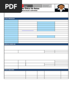 Ficha Unica de Datos... Tec Enf. Karina Andrea Vargas Bustamante...