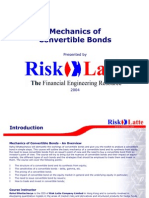 Mechanics of Convertible Bonds