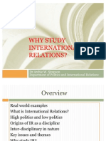 Why Study International Relations