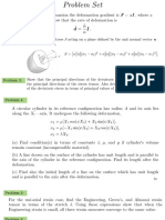 Problem Set Motion Stress Strain