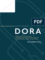 Impact of The DORA On The Internal