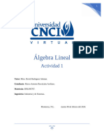 Actividad 1 - M2 Álgebra Lineal FIN B