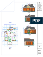 3 Bedrooms Modern Design Floor Plan