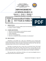 Empowerment Technologies-11 - Q1 - W3 - M3 - LDS - Contextualized-Online-Search-and-ICT-Tools-in-Online-Research-2 - ALG - RTP