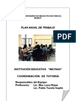 Plan Anual Toe Mejorado 2011