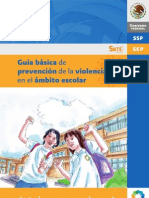 Guía Básica de Prevención de La Violencia en El Ambito Escolar