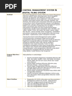 Silabus - Document Control & DFS - For Trainer