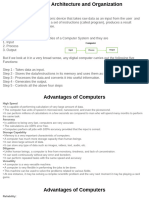 Computer Architecture and Organization - 1