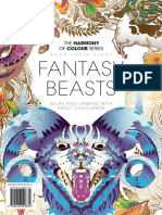 The Harmony of Colours 48 Fantasy Beasts