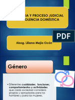 PRESENTACIÓN Denuncia y Proceso Violencia Doméstica