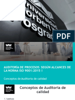 Diapositiva - Auditoria Segun ISO 90012015