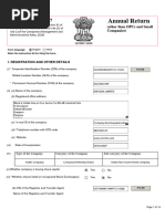 Air India Annual Return 2023 24