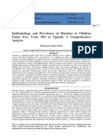 Epidemiology and Prevalence of Diarrhea in Children Under Five Years Old in Uganda: A Comprehensive Analysis (WWW - Kiu.ac - Ug)