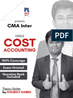 CMA Inter Costing Theory