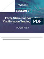 Force Strike Bar Formation Continuation Trading Strategy