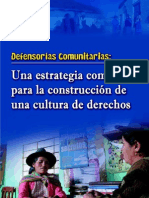 Defensorias Comunitarias