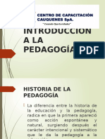 Introducción A La Pedagogía I