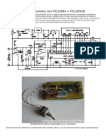 Capacimetro e Metro Con PIC16F84 o PIC16F628