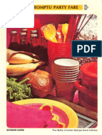 19 Impromptu Party Fare - Betty Crocker Recipe Card Library