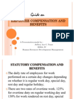 Employee Compensation and Benefits