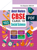 Class 10 Social Science (History) Notes For Session 2023-24 Chapter - 1 The - Rise - of - Nationalism - in - Europe