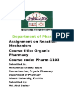 ORGANIC PHARMACY Assignment