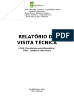 Relatório Técnico - Thiago Rocha