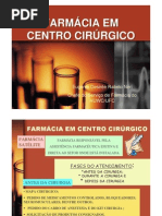 Farmácia em Centro Cirúrgico