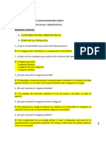 Derecho Penal I Cuestionario Con Respuestas Primera Segunda y Tercera Unidd