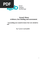 Sexual Abuse Evidence Fact Finding and Assessment CL Nov 29th