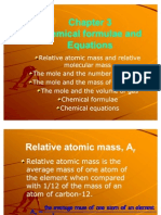 3A Relativeatomicmassandrelativemolecularmass