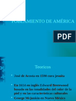 Poblamiento de América