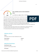 Score Report - Cibil Dashboard