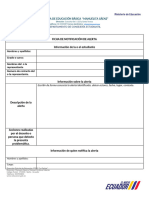 FORMATO - Informe de Derivacion y Detencion de Alerta Psicosocila