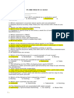 Pe and Health 11 Test Q1 - Q3