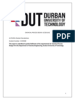 Chemical Process Design 1