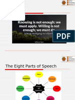 The Eight Parts of Speech Final PP