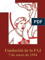 Fundación de La FAJ - 7 de Enero de 1934