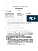 U2 CASOS CLÍNICOS DE CABEZA Y CUELLO