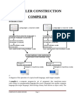 Compiler Construction Lectures