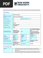 NVU Medicine Curriculum