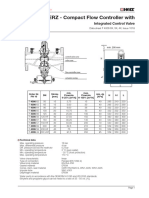 HERZ - Compact Flow Controller With: Integrated Control Valve