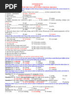 Answer Keys Test 09