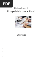 Unidad No. 1 El Papel de La Contabilidad para Los Alumnos