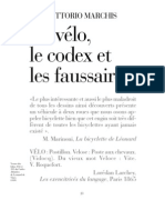 Le Vélo Le Codex Les Faussaires