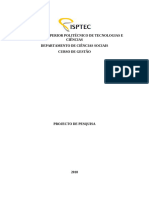 Instituto Superior Politã Cnico de Tecnologias e Ciã Ncias 2018