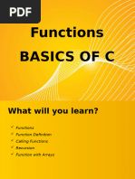 Module-2 Functions