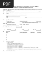 BGMEA Membership Application Buying House