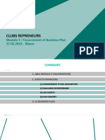 3 - Financement Et Business Plan